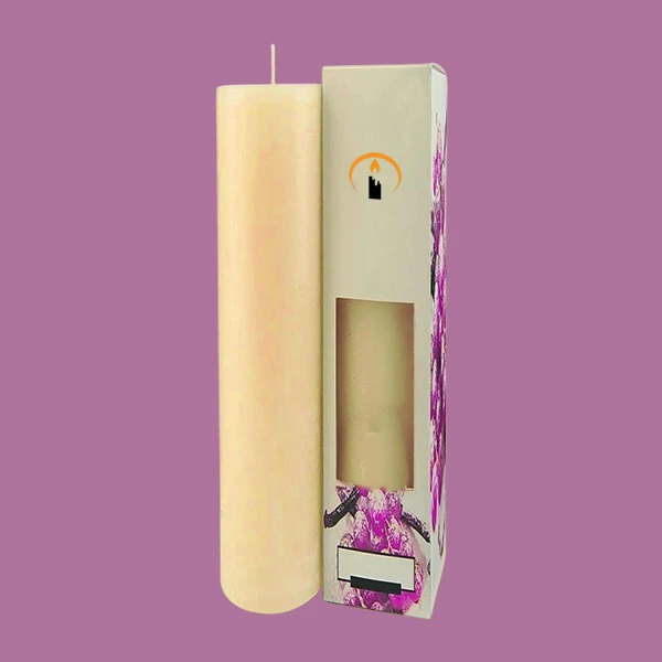 Custom Pillar Candle Packaging