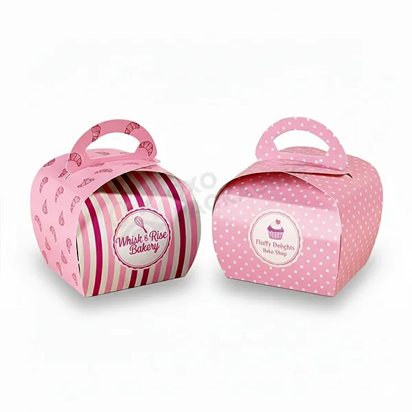 Pink Bakery Boxes