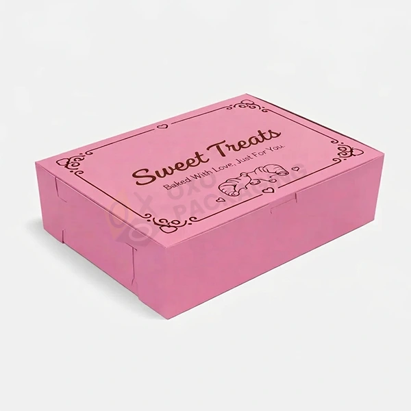 Pink Bakery Boxes
